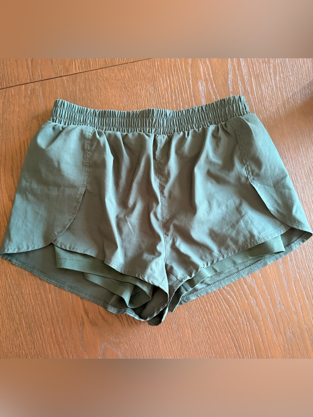 Girlfriend Collective Trail Short in Moss